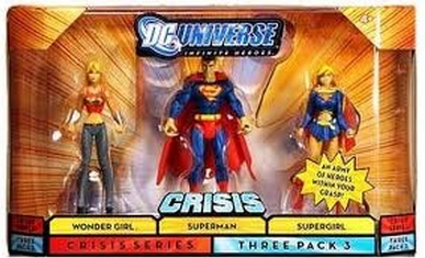 DC Universe Infinite Heroes Crisis 3 pack - Wonder Girl, Superman, Supergirl