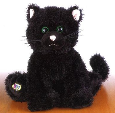 Webkinz 8.5" Black Cat 36ct Case