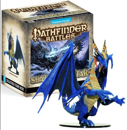 Pathfinder Battles: Shattered Star Gargantuan Blue Dragon Promotional Figure