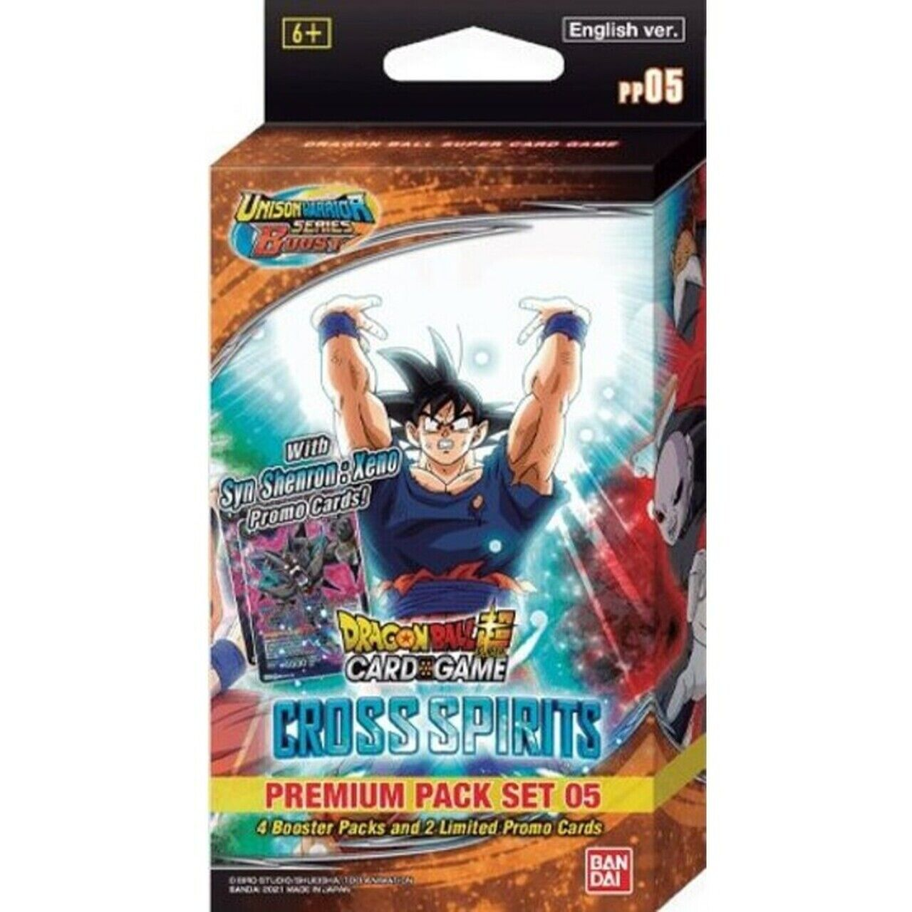 Dragonball Super Unison Warrior Cross Spirits Premium Pack Set 05