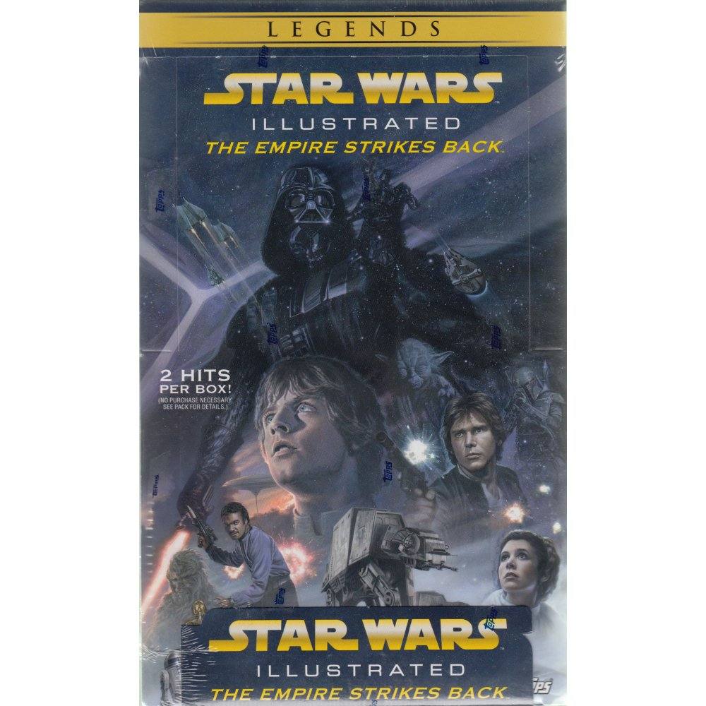 Topps Star Wars Illustrated Empire Strikes Back Hobby Box