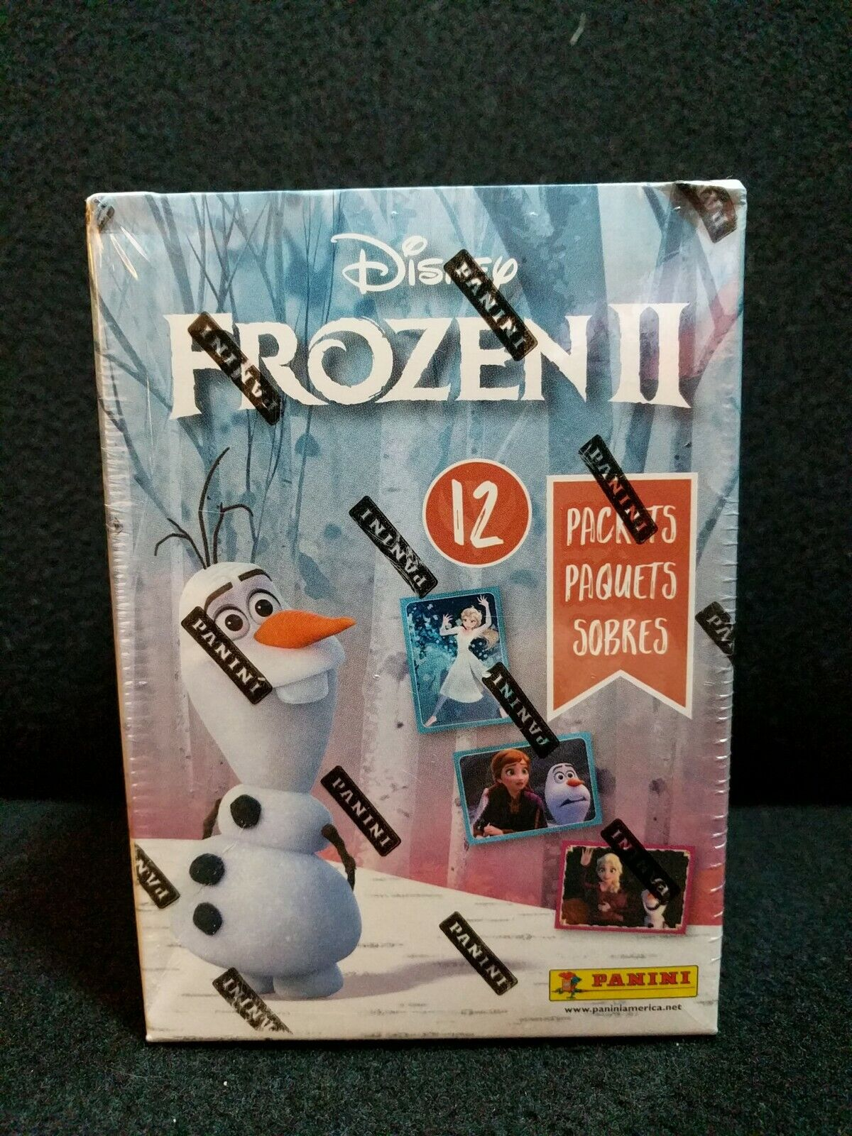 Disney Panini Frozen II Stickers 12-pack Blaster Box