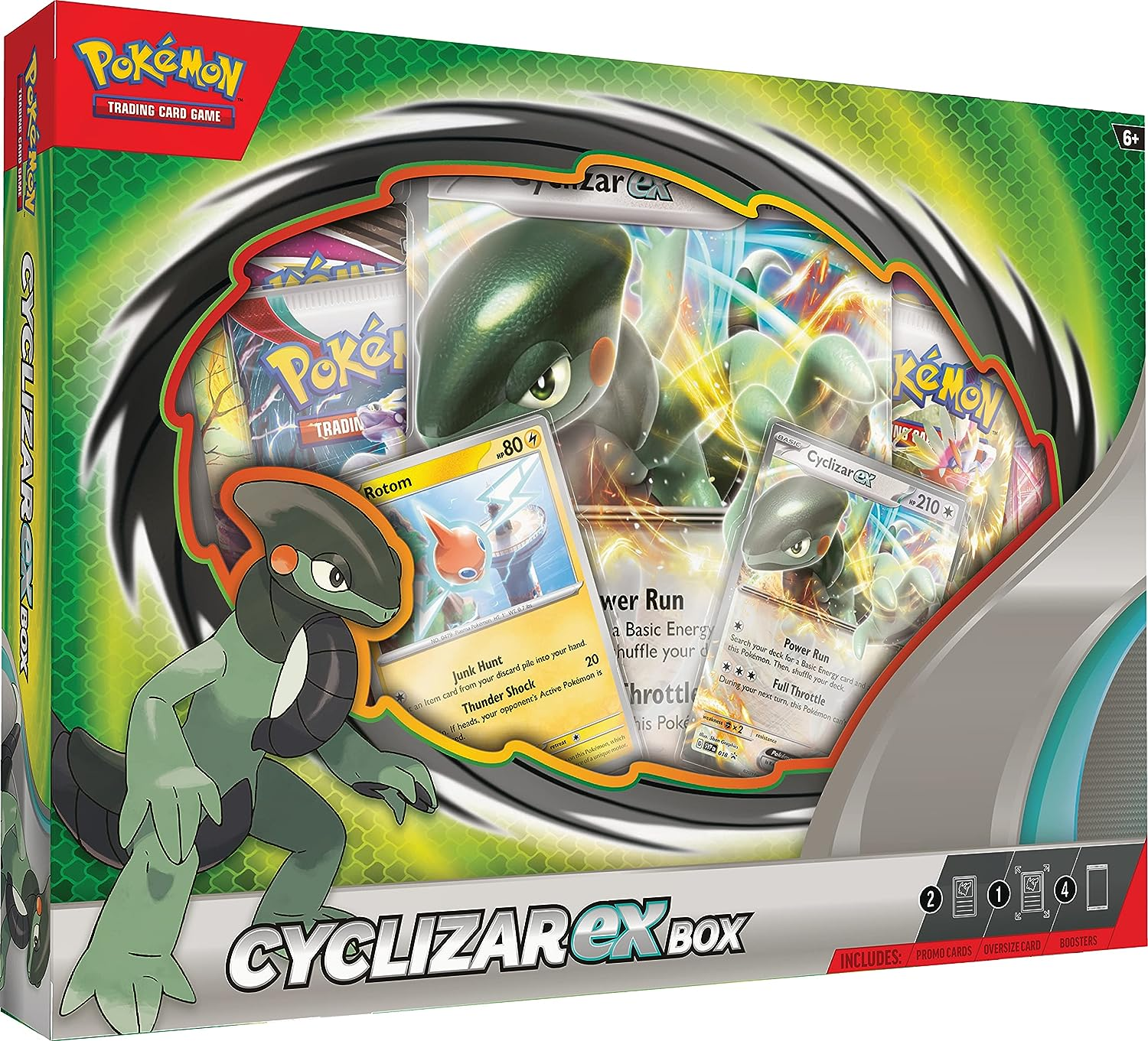 Pokemon: Cyclizar EX Box 6ct Case