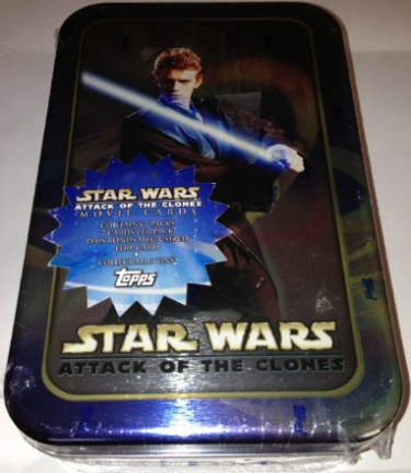 Topps Star Wars Attack of the Clones Tin- Anakin