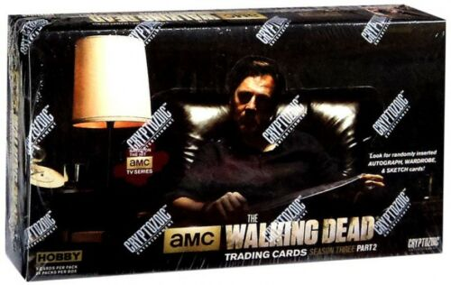 Cryptozoic Walking Dead Season 3 Part 2 Trading Cards Box