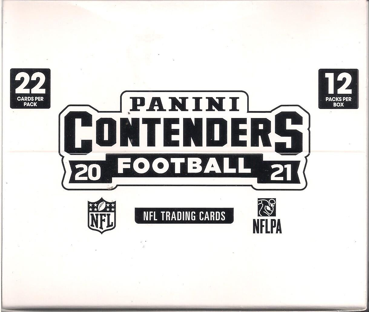 Football  2021 Panini Contenders Fat Cello Pack Box