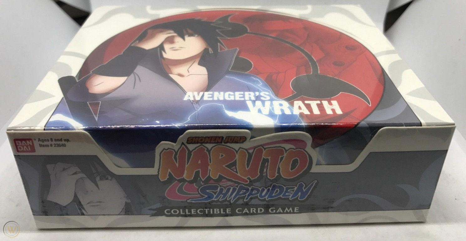 Naruto Avenger's Wrath Booster Box