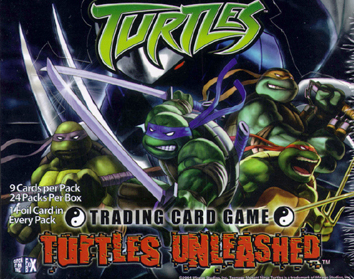 Teenaage Mutant Ninja Turtles Unleashed Trading Card Game Booster Box