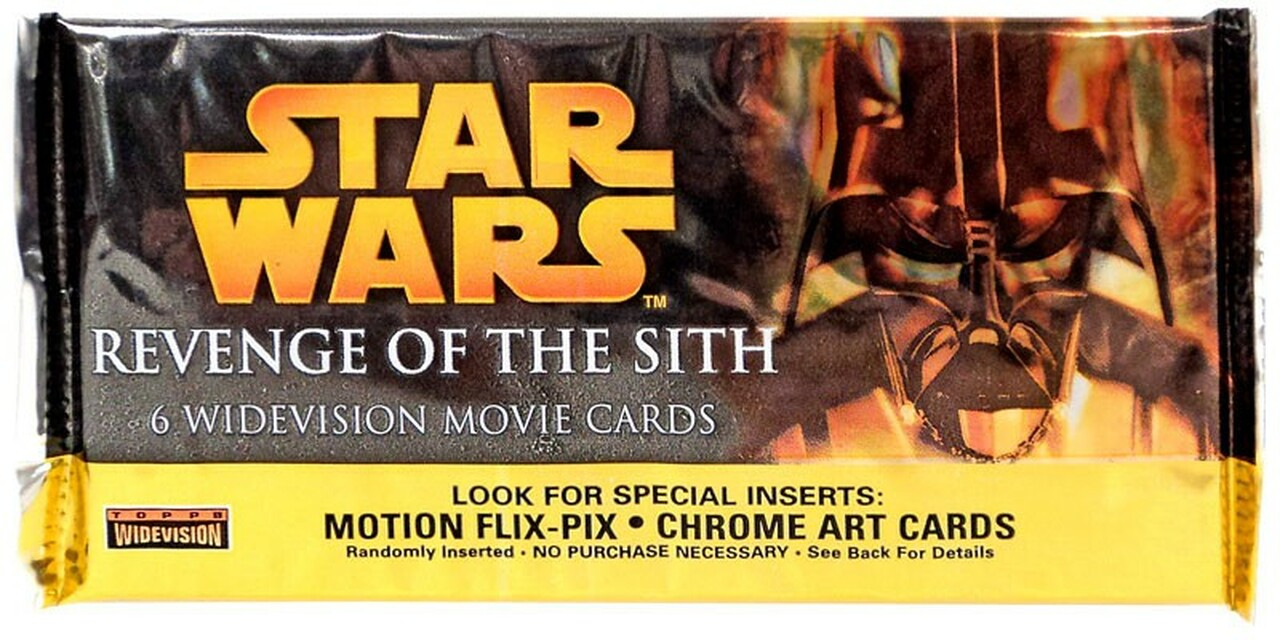 Topps Star Wars Revenge of the Sith Movie Cards Widevision Pack