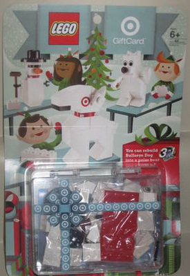 Lego Target Bullseye Dog, Snow Man, Polar Bear 3 in 1