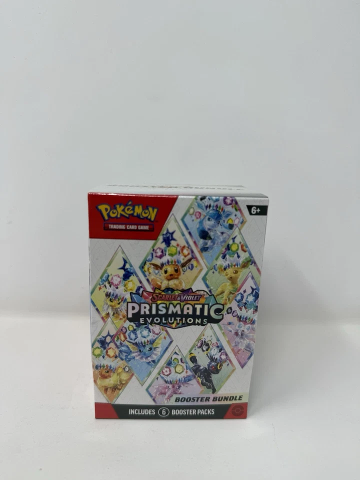 Pokemon Scarlet & Violet: Prismatic Evolutions Booster Bundle