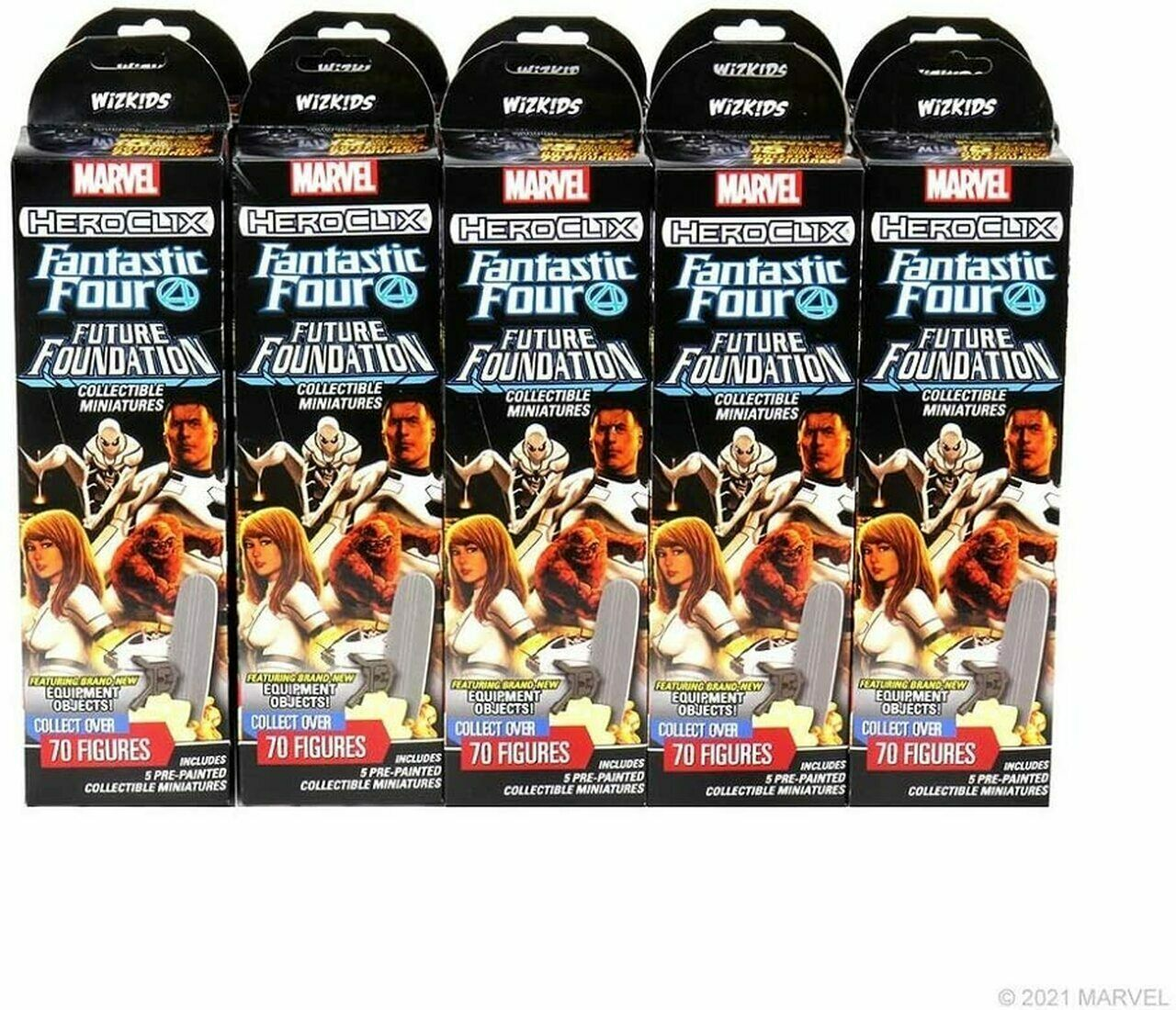 Marvel HeroClix Miniatures: Fantastic Four Future Foundation 10ct Booster Brick