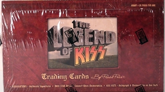 Press Pass Legends of Kiss Trading Cards Hobby Box