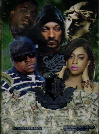 Platinum League Self Made Hip Hop Artist Trading Card Box