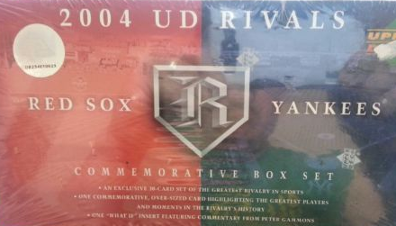 Upper Deck Baseball 2004 Rivals Red Sox Yankees Commemoratice Box Set
