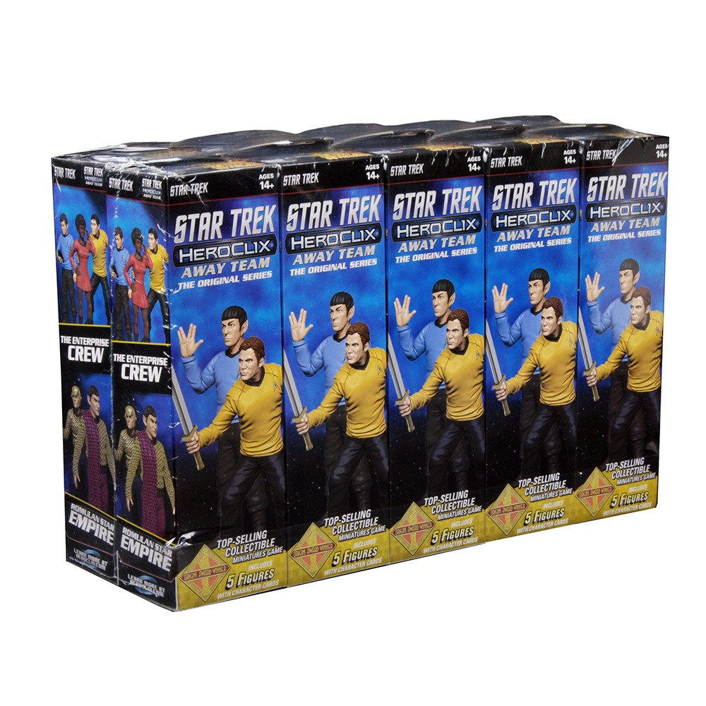 Star Trek HeroClix Miniatures: Original Series Away Team Booster Brick