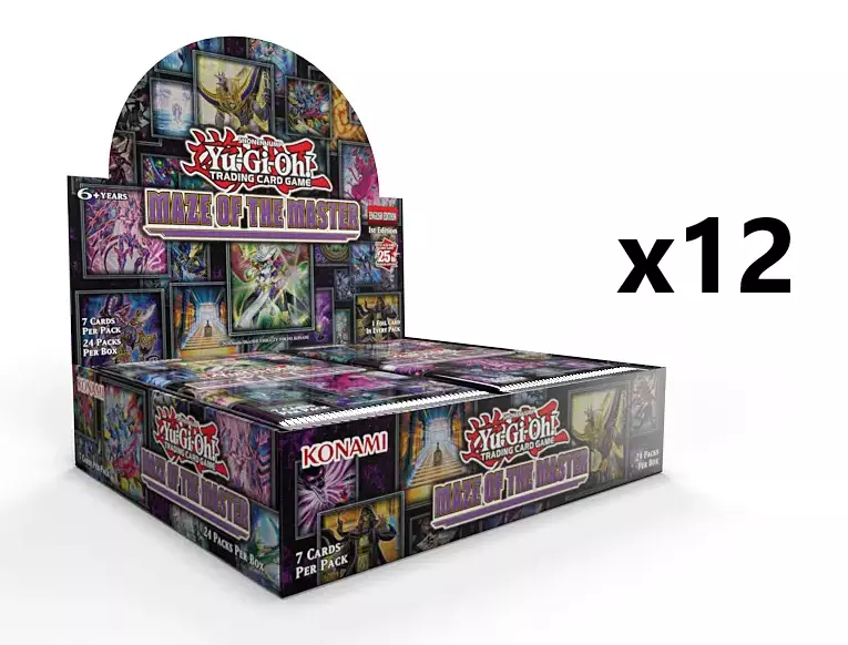 Yu-Gi-Oh!: Maze of the Master Booster 12-box Case