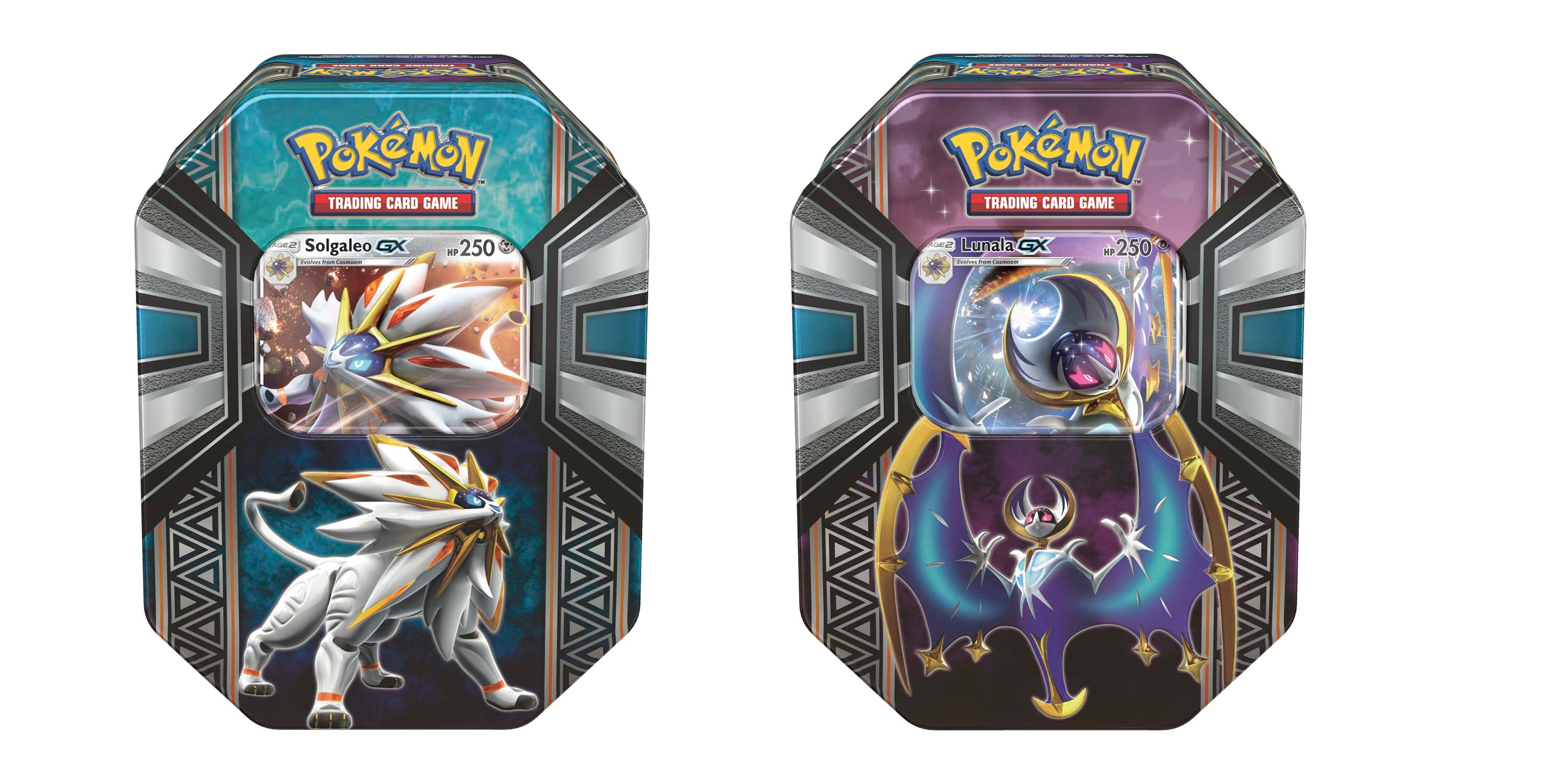 Lata Pokémon Solgaleo, Deck Box