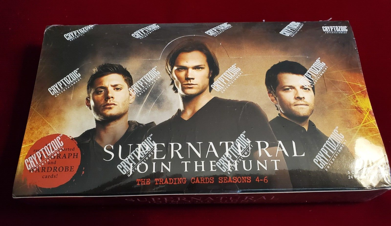 Supernatural Seasons 4-6 Trading Cards Box