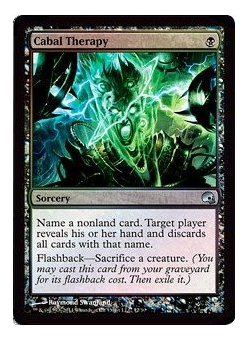 MTG Single Graveborn Cabal Therapy Foil Card