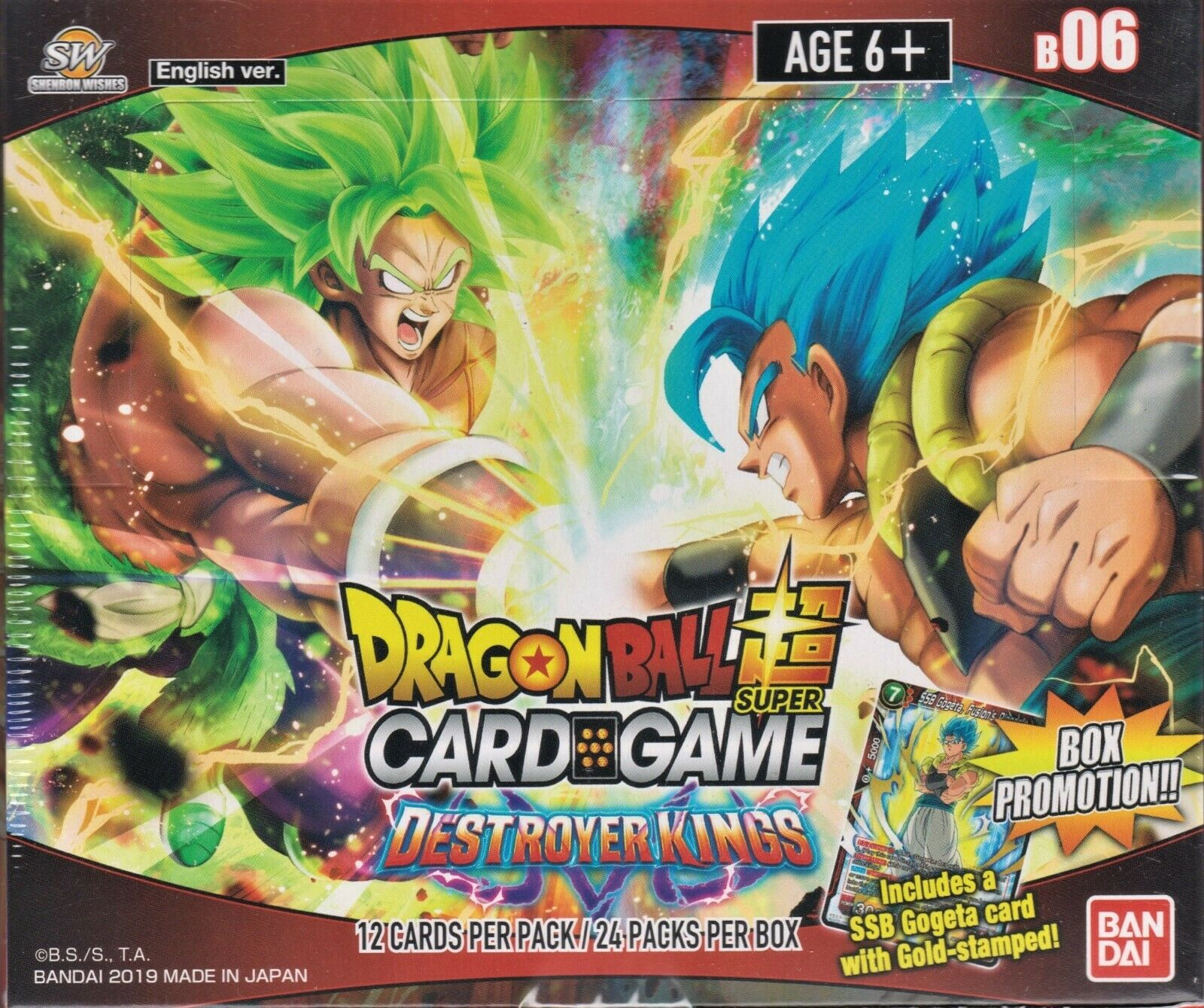 Dragonball Super Series 6 Destroyer Kings  Booster Box