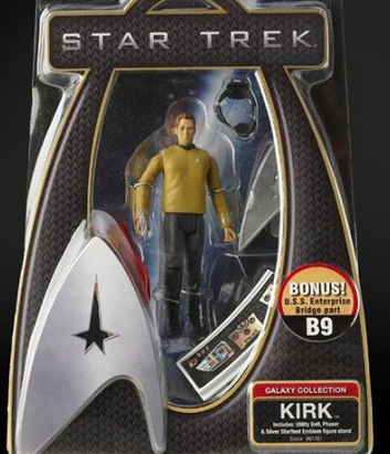 Star Trek Movie 3" James T. Kirk Action Figure