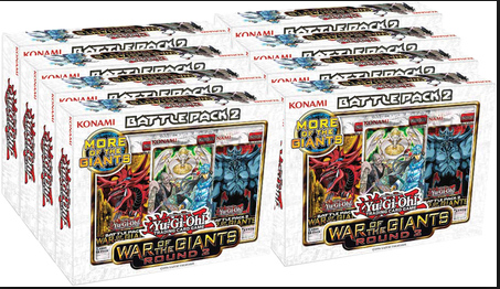 Yu-Gi-Oh! War of the Giants Battle Pack Round 2 Display Box