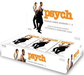 Cryptozoic 2013 Psych Seasons 1 - 4 Factory Sealed Trading Card Box