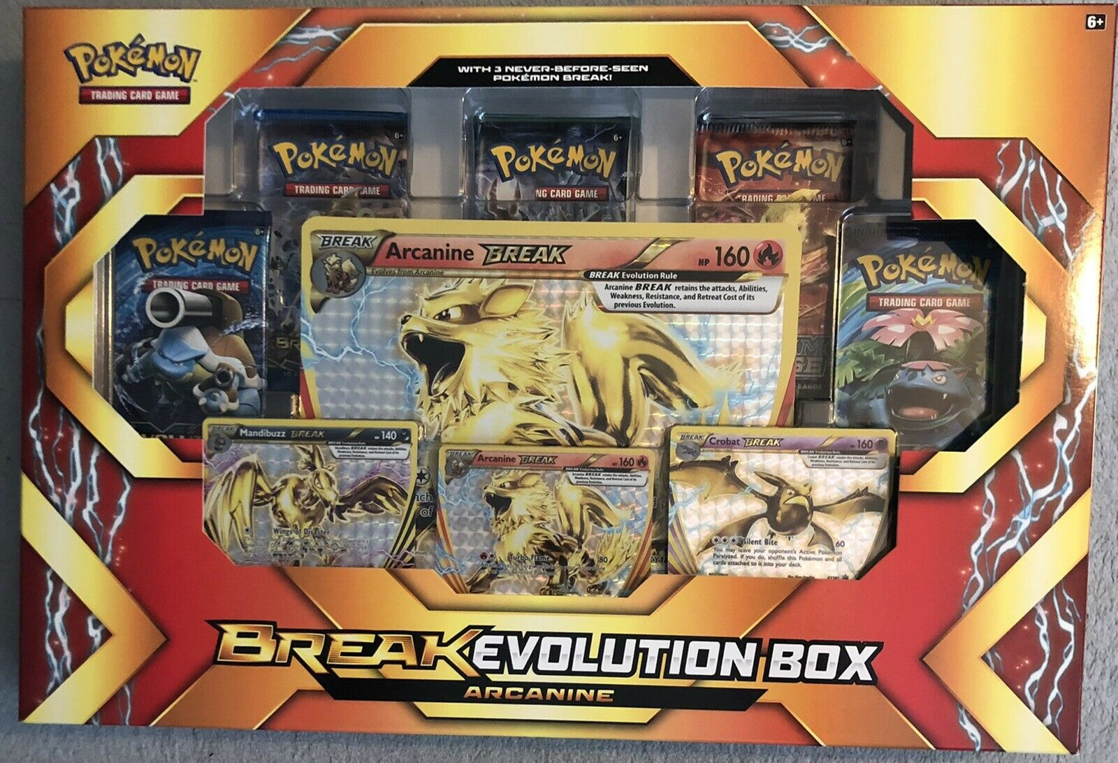 Pokemon Break Evolution Box Set (Arcanine)