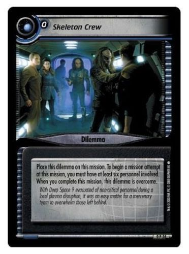 Star Trek 2nd Edition Skeleton Crew 0P34 Foil Promo Card