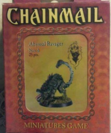 D&D Miniatures Chainmail Abyssal Ravager