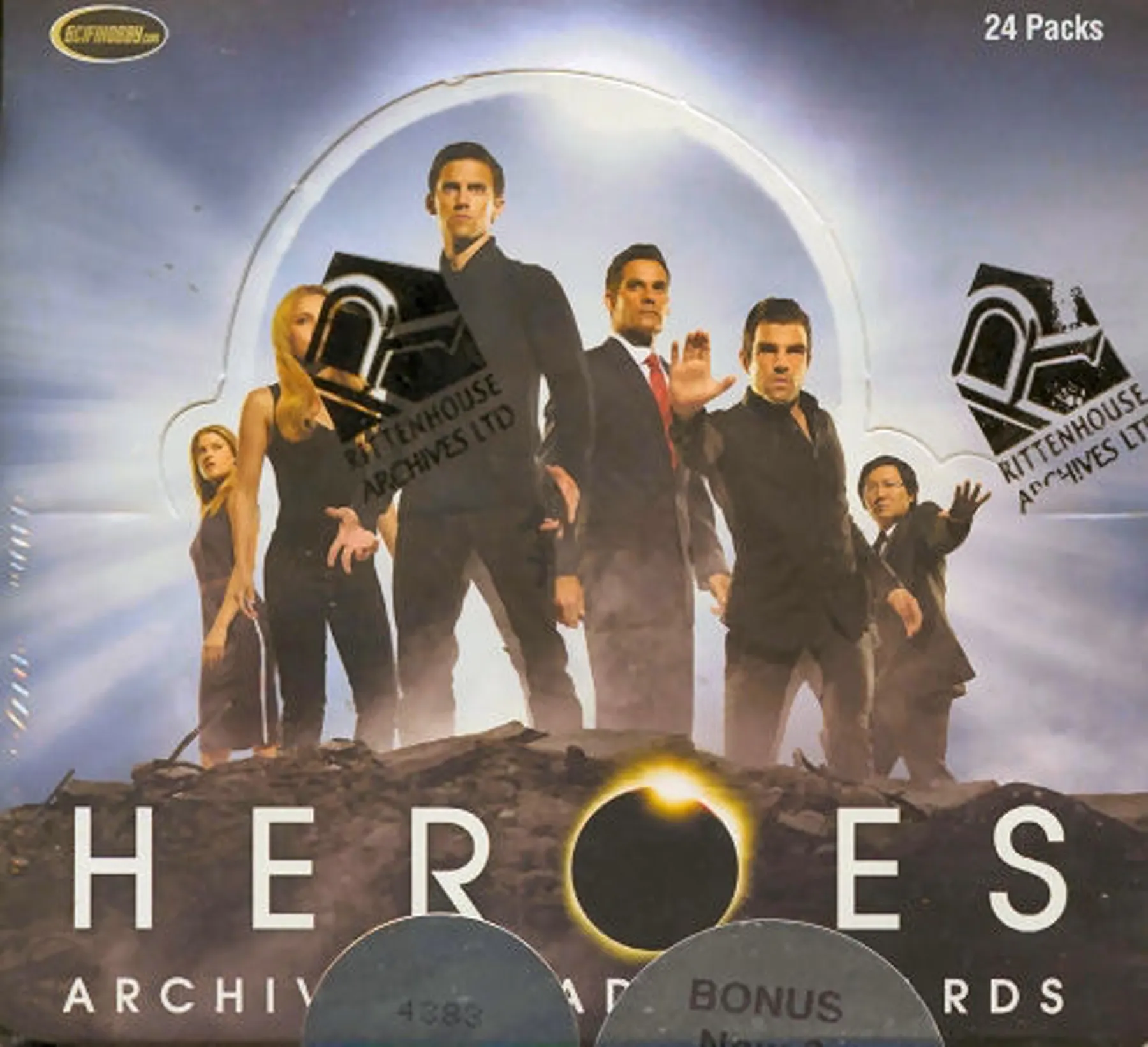 Rittenhouse Heroes Archives Trading Cards Box