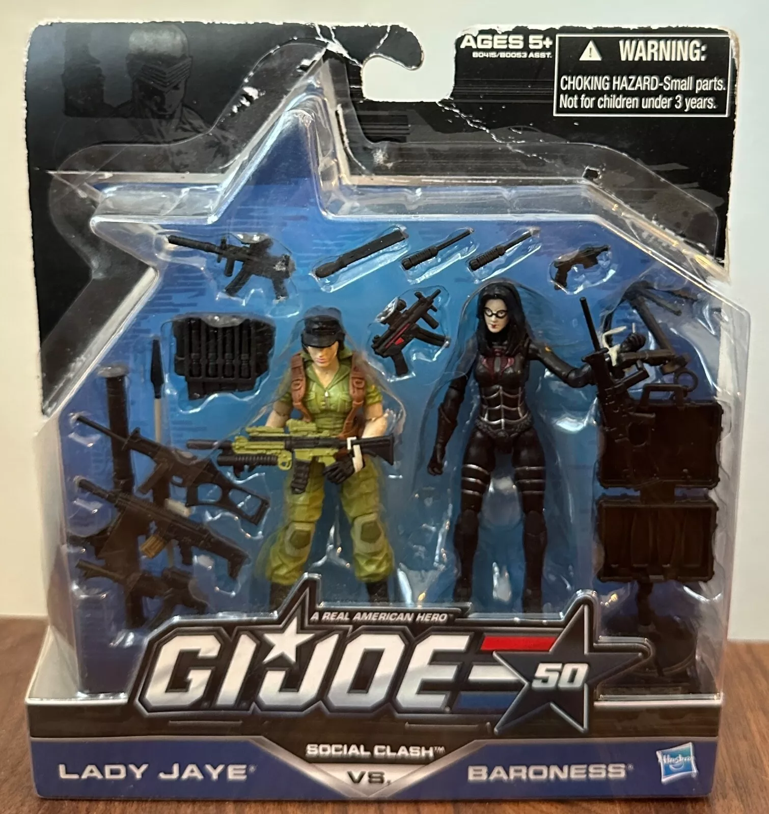 GI Joe 50th Anniversary 2-pack Social Clash Lady Jaye Vs Baroness