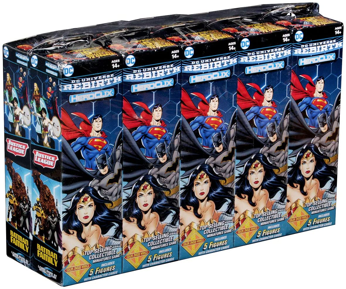 DC HeroClix Miniatures: Rebirth 10ct Booster Brick
