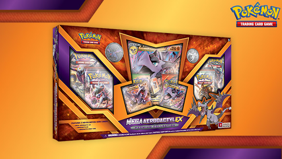 Pokemon Mega Aerodactyl Ex Premium Collection Box