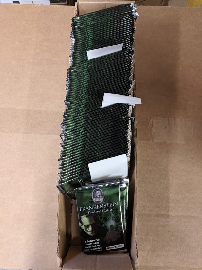 Frankenstein Trading Cards Lot of 24 Loose Packs (Artbox)