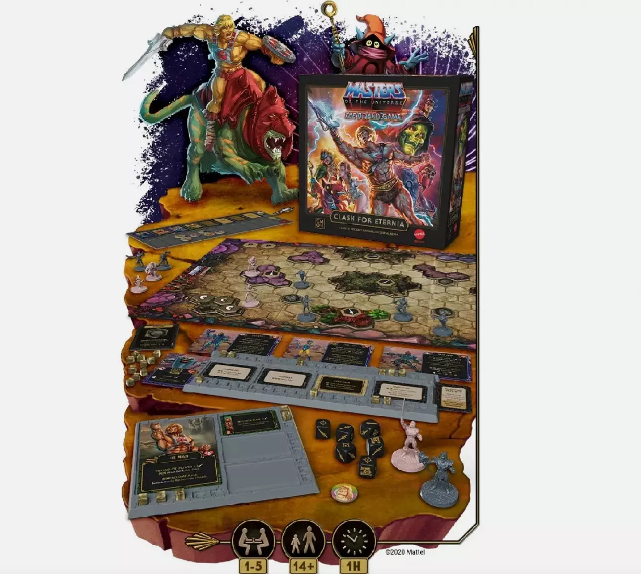 Masters of the Universe: Clash for Eternia Board Game