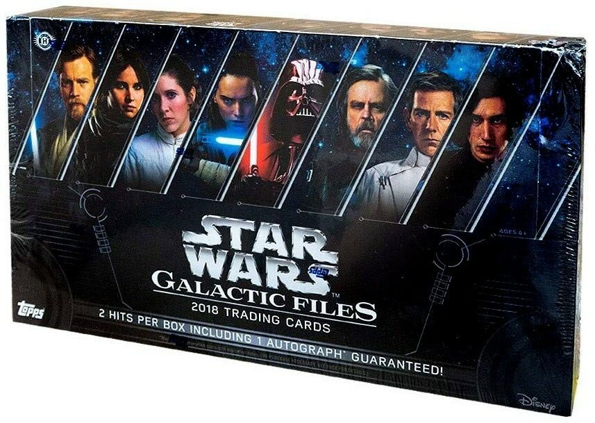 Topps Star Wars Galactic Files Series 1 Hobby Box