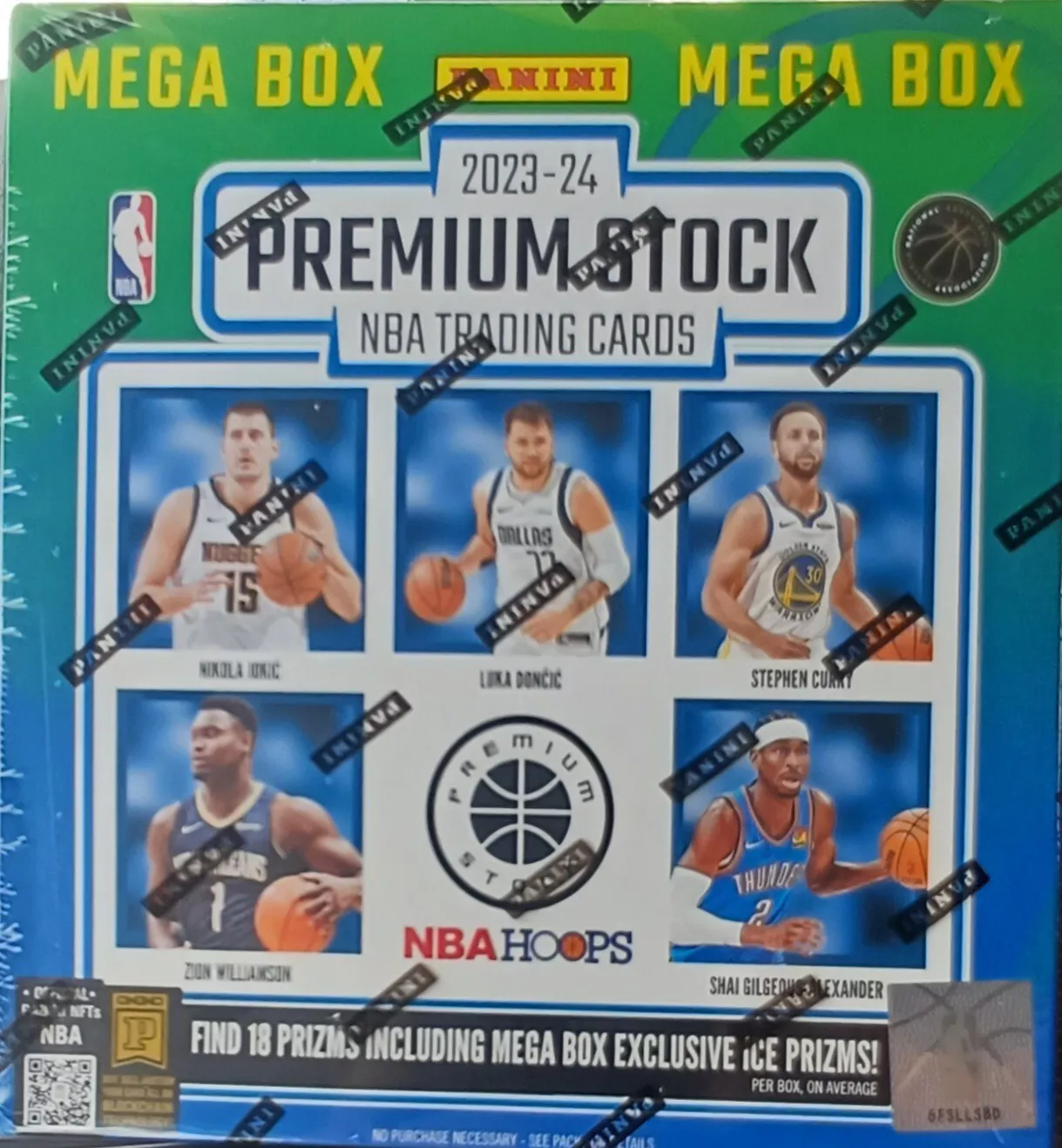 Basketball 2023-2024 Hoops Premium Stock Mega Box (17285)