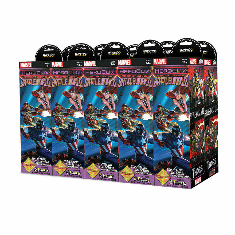 Marvel HeroClix Miniatures: Secret Wars Battleworld Booster Brick