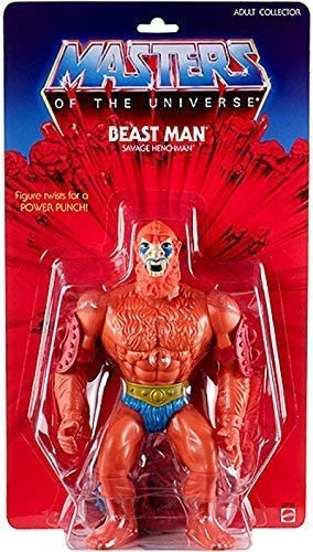 Masters of the Universe MOTU GIANT 12" Beast Man Retro Figure