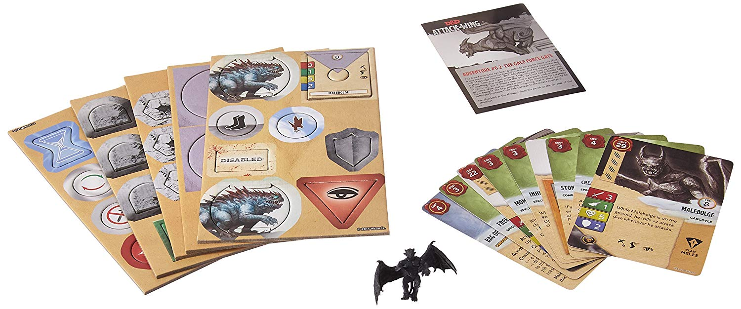 Attack Wing: Dungeons and Dragons Wave Four- Gargoyle Expansion Pack