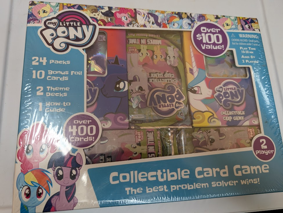 My Little Pony CCG Super Value Box w/ Marks in Time Booster Packs