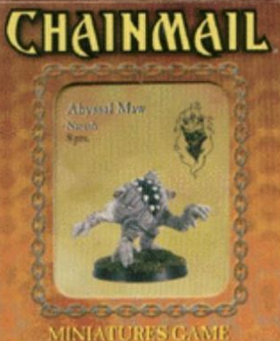 D&D Miniatures Chainmail Abyssal Maw Naresh