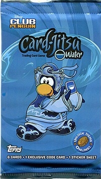 Club Penguin Card Jitsu Water Booster Pack