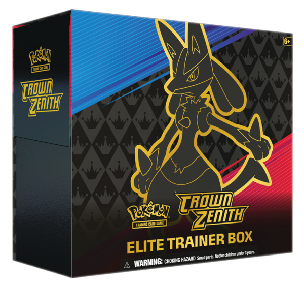 Pokemon Sword & Shield: Crown Zenith Elite Trainer 10ct Case ( Lucario )