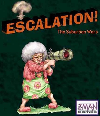 Reiner Knizia's Escalation Card Game: The Suburban Wars