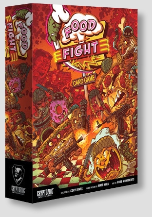 Food Fight Board Game (Cryptozoic  2011)
