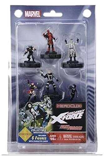 Marvel HeroClix Miniatures: 'Uncanny X-Force' (with Deadpool) Fast Forces Pack