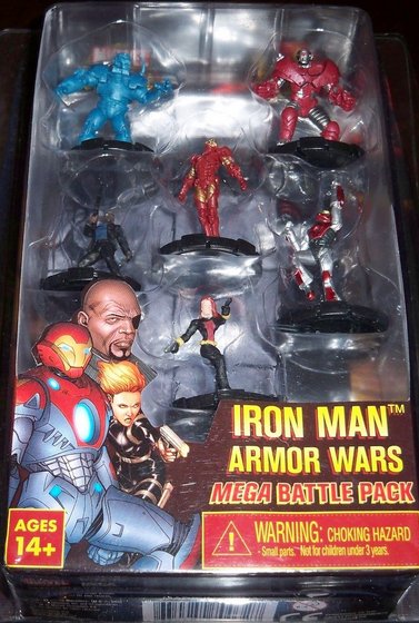 Marvel HeroClix Miniatures: Iron Man Armor Wars Mega Pack
